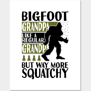 Bigfoot Grandpa Posters and Art